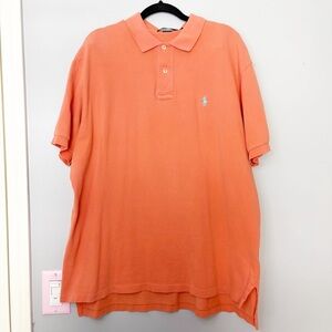 Ralph Lauren Men's Polo Shirt in Orange